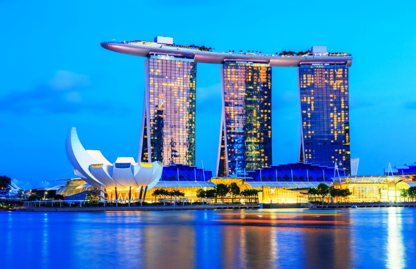 Marina bay sands sky park