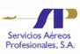 Servicios Aereos Profesionales Flights Logo