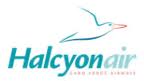 Halcyon Air Flights Logo